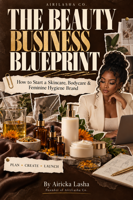 The Beauty Business Blueprint | How to start a skincare, bodycare and feminine hygiene brand