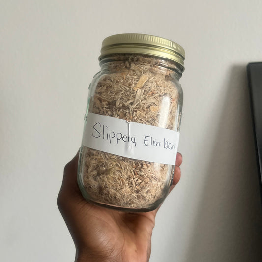 Slippery elm bark