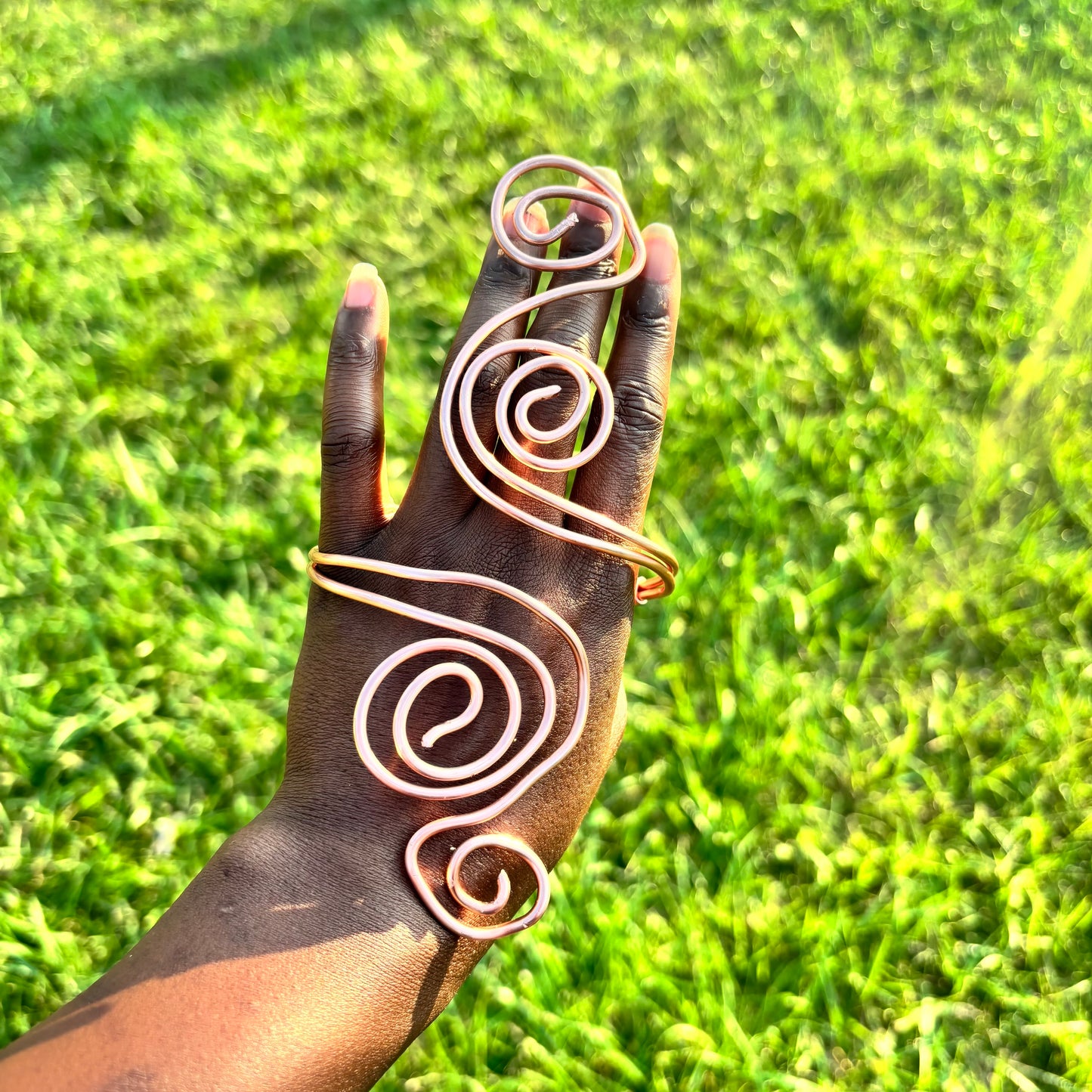 The Spirals Arm Cuff