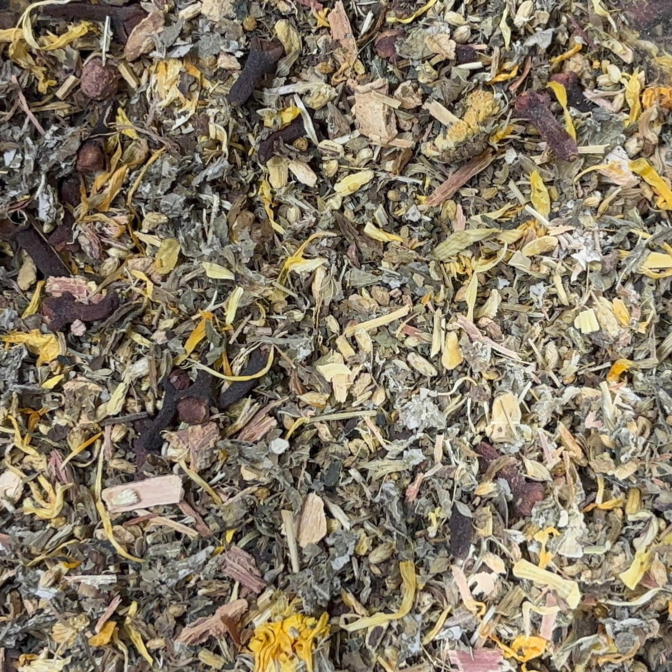 herbal tea ingredients for immune system support and viral defense
