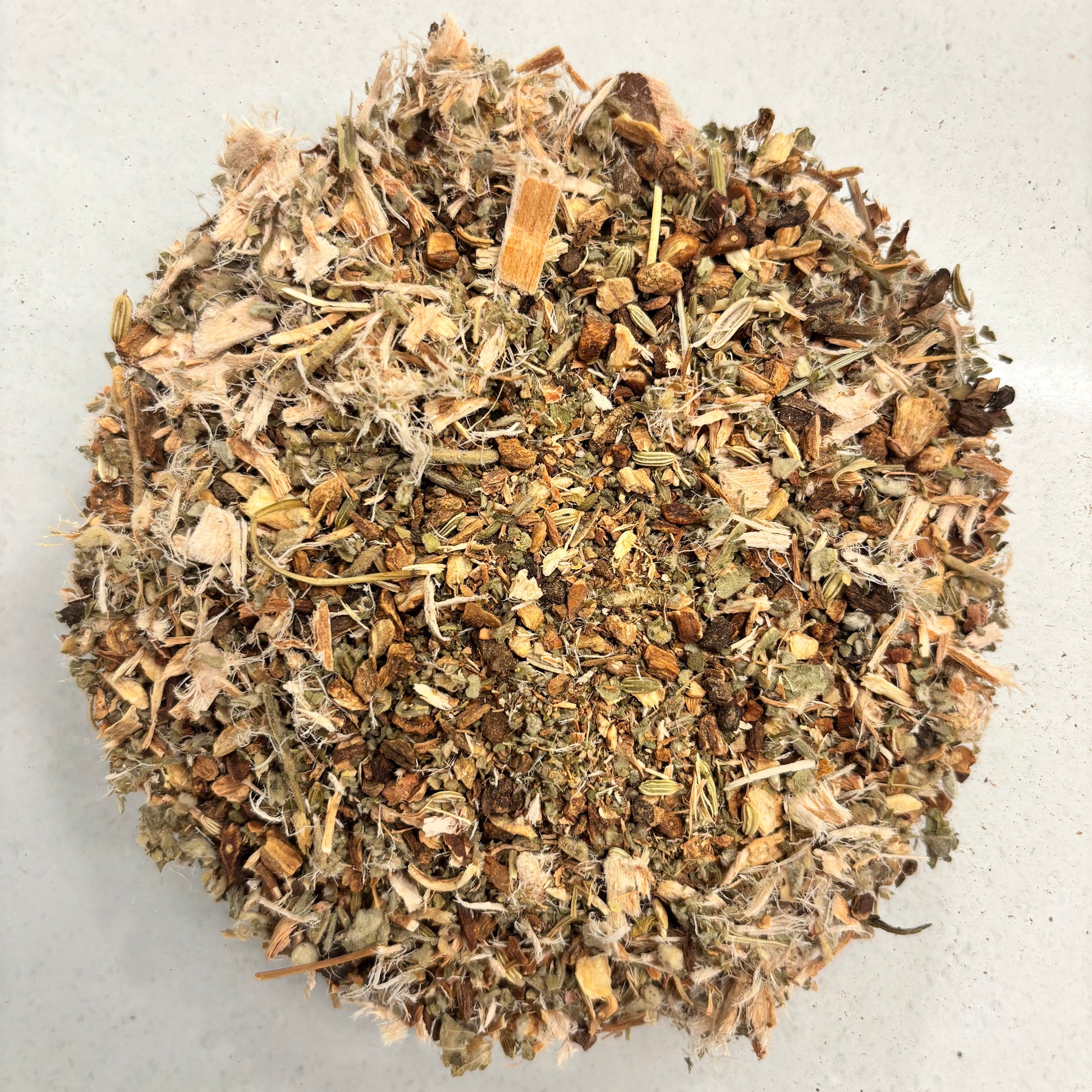 deep renewal cleanse herbal tea for gut health digestion bloating and gentle detox