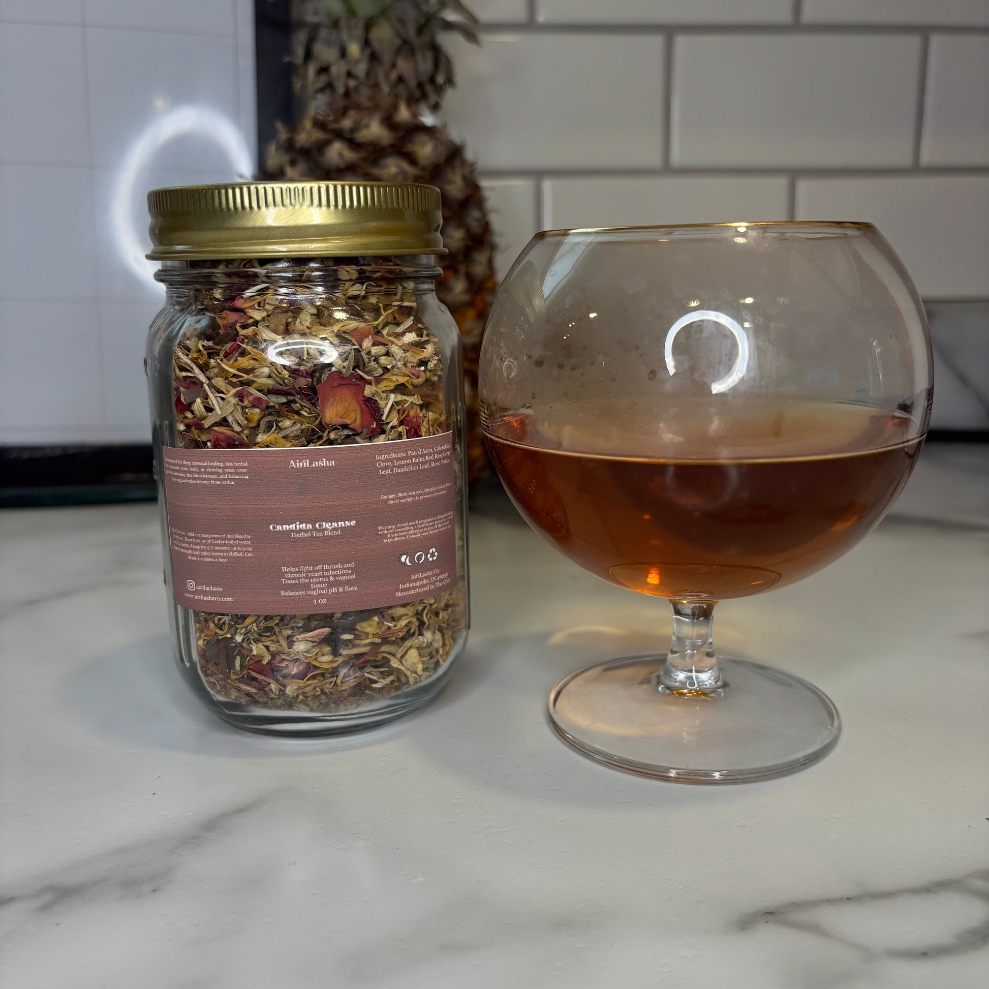 feminine flora herbal tea for bacterial vaginosis yeast infections and vaginal balance