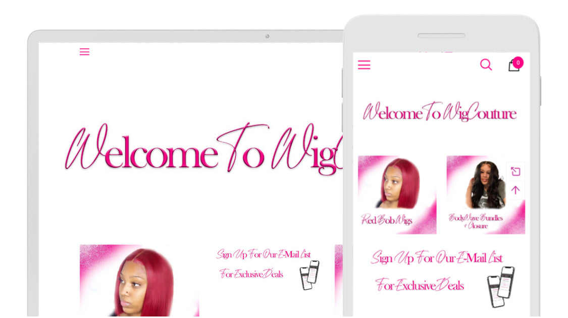 Shopify Website Design - AiriLasha Collection